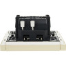 Выключатель 1-клавишный перекрекрестный IEK FORTEPIANO 10А FP412 ваниль FP-V13-0-10-1-K10